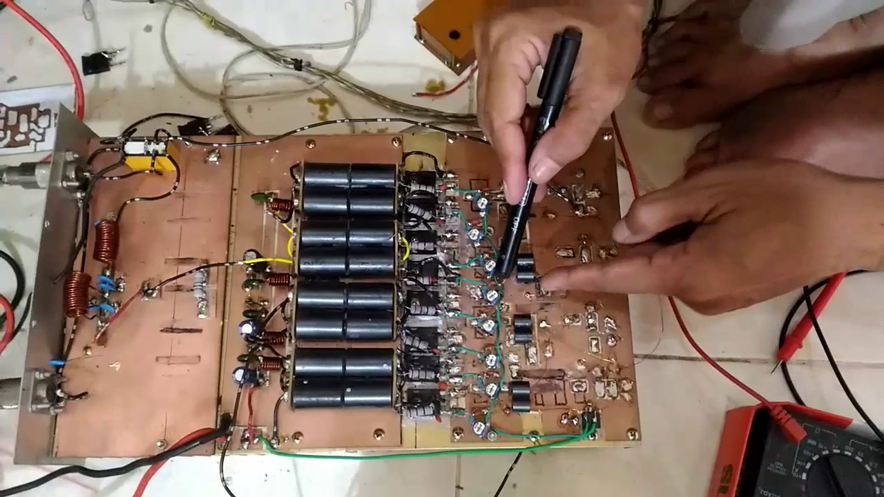 HF LINIER AMPLIFIER 600W ( Tutorial membuat linier amplifier power besar )