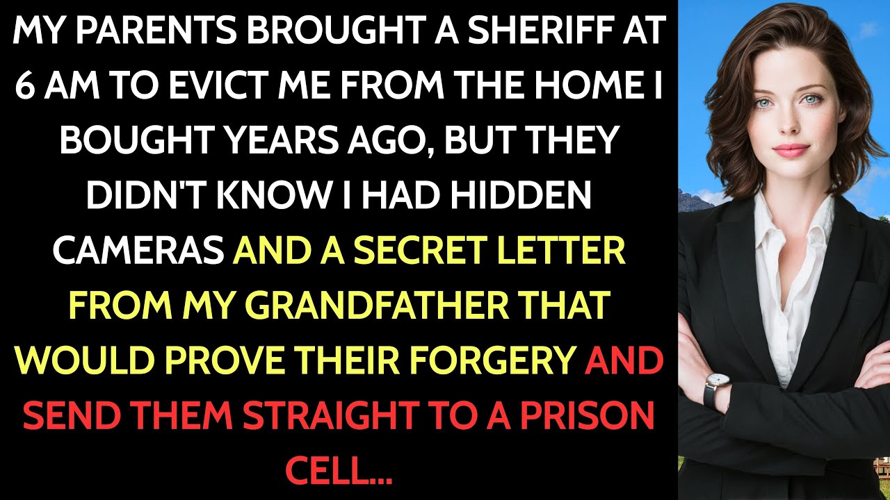 A Deputy Sheriff Showed Up at 6 AM with an Eviction Order—My Parents Filed It Behind My Back and…