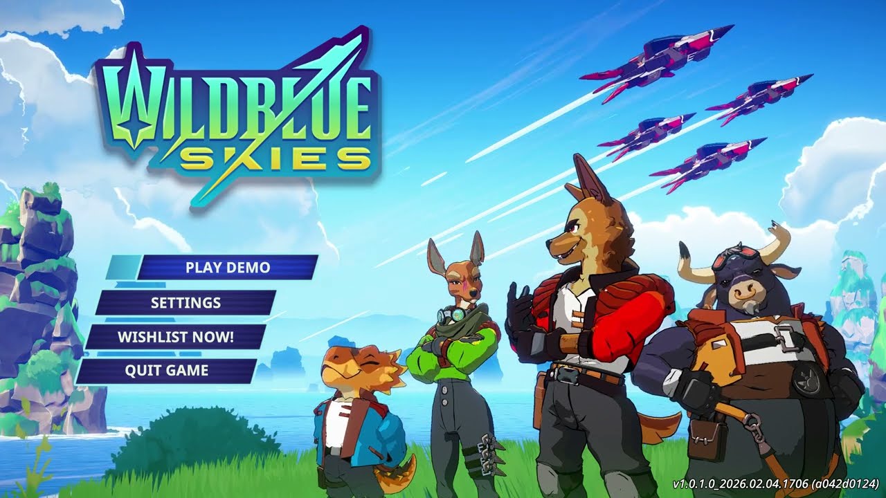 Wild Blue Skies - Trash Game Journalist Playing the Demo One More Time
