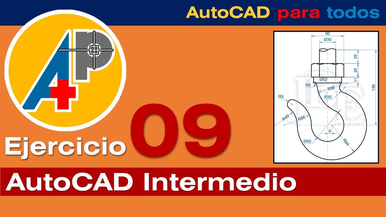 AutoCAD Intermedio - Ejercicio 9