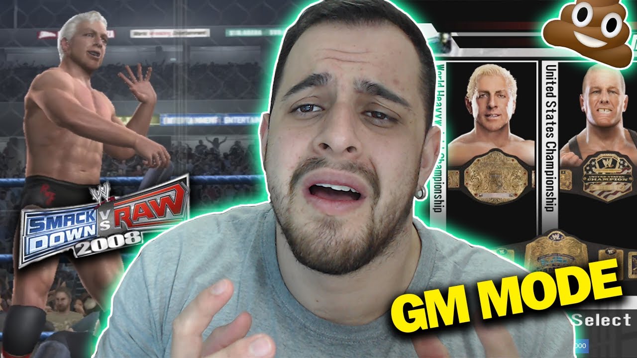 WWE SVR 2008 - SOU O MELHOR GM DO MEU BAIRRO ● Matths ●