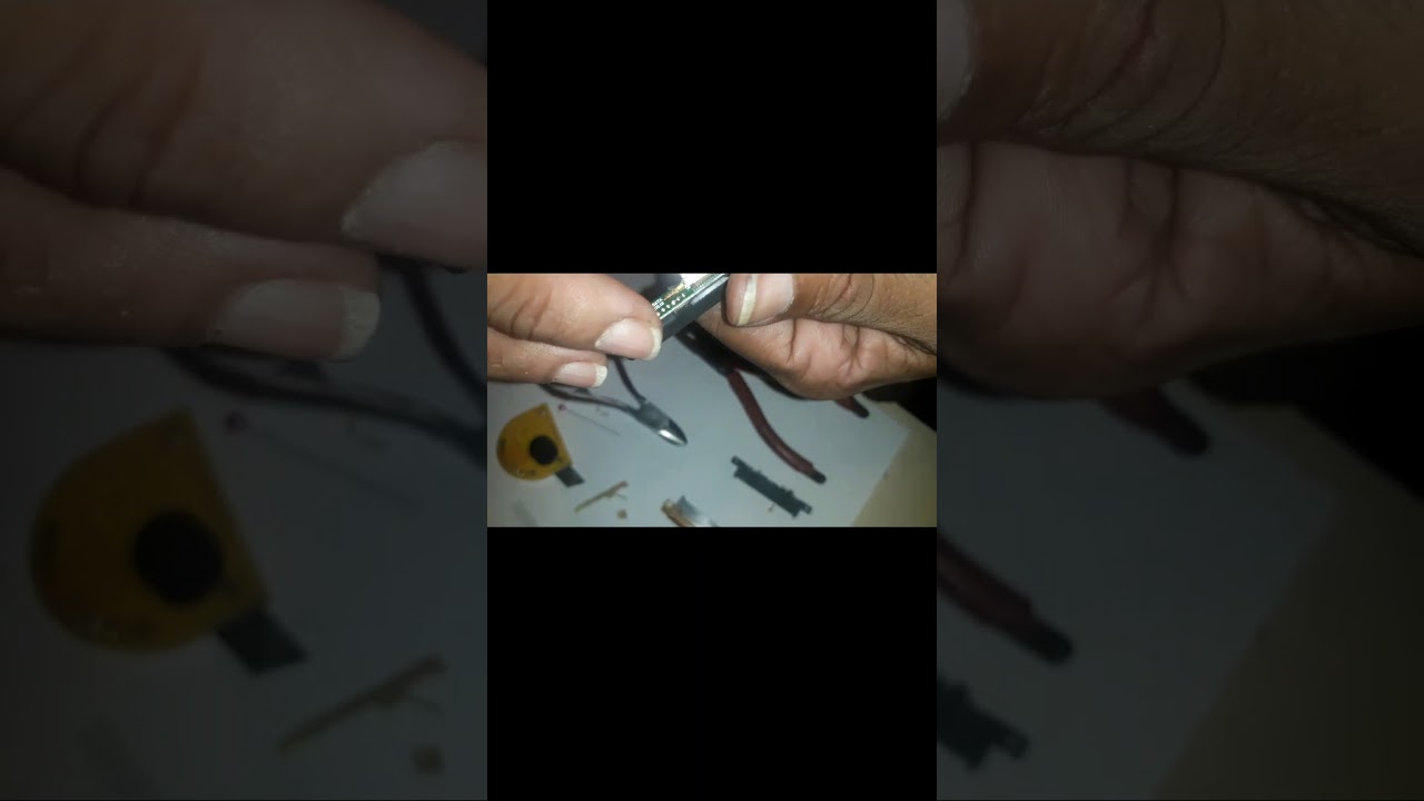 Como Reparar flex de lapto Con Soldando y Reparando Prt #1-2