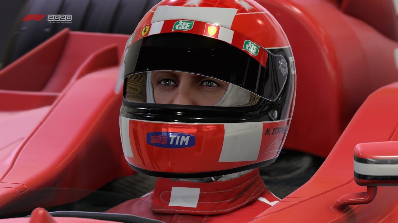 F1 2020 - Schumacher deluxe edition Ferrari F1-2000 showcase