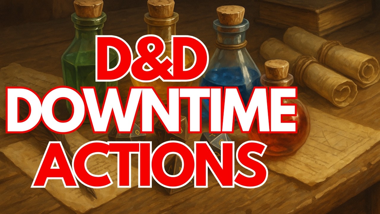 Добавьте эти действия во время простоя в свою игру D&D!