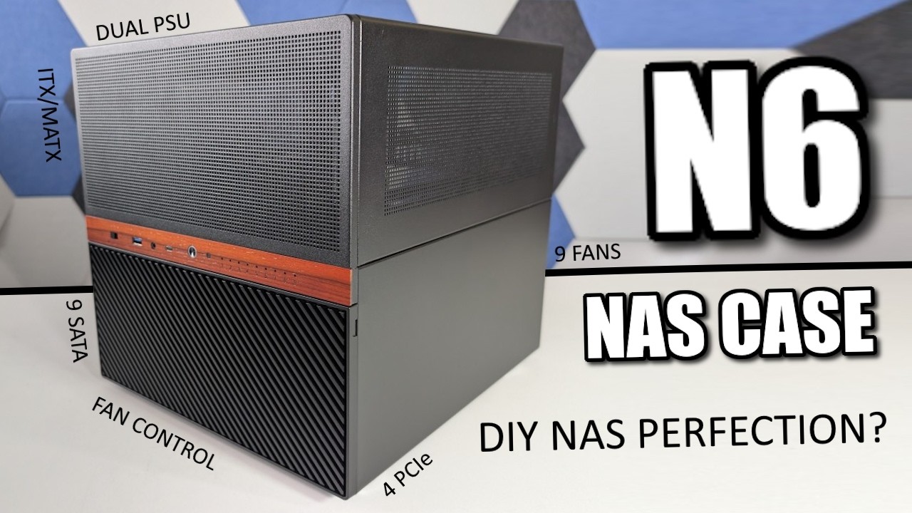 Jonsbo N6 DIY NAS Case Review