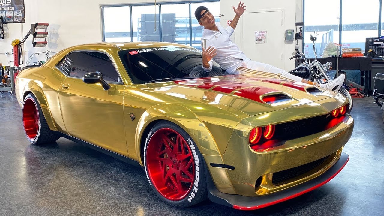 MY CHROME GOLD HELLCAT REDEYE IS FINALLY COMPLETE!