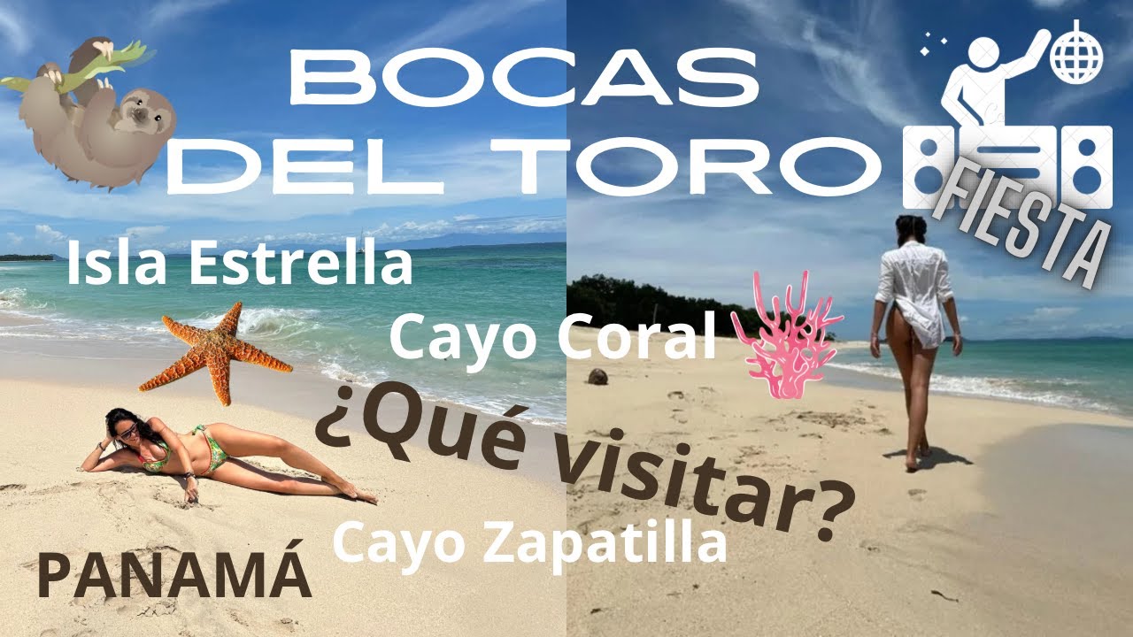 Bocas del Toro. Os enseñamos cayo Zapatilla y otras islas. salimos de fiesta y nos ponemos enfermas.
