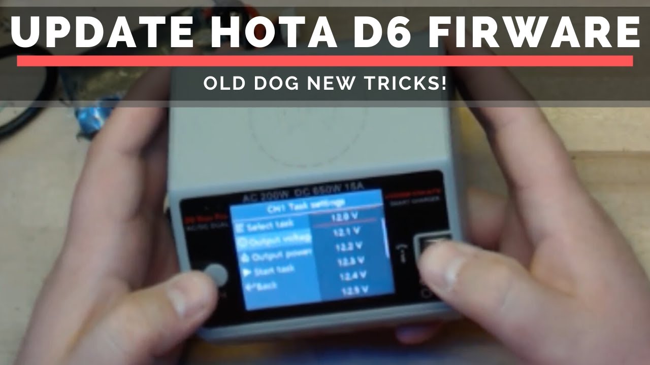 Обновите прошивку Hota D6 Duo Pro! Старый пес, новые хитрости!