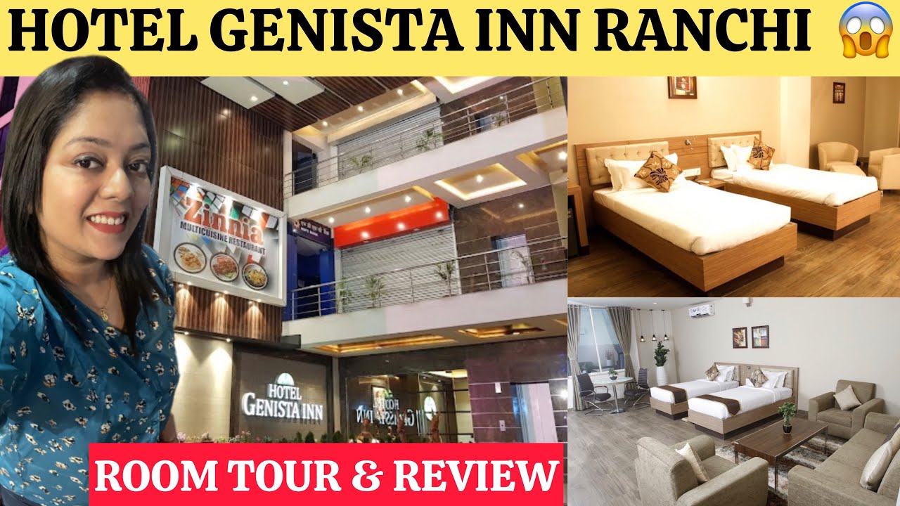 Hotel Genista Inn in Ranchi Room Tour & Review | Checked In Best 4Star Luxury Hotel in Rs 3000/- 😱