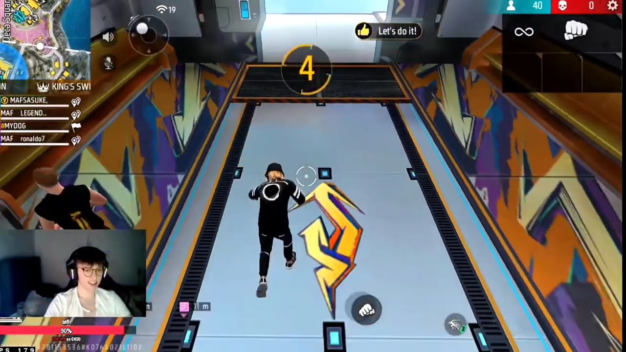 Sasuke FF Gameplay la Turneu!👑