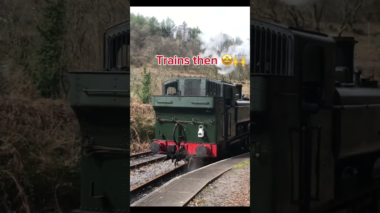 Trains now VS Then #train #trainspot #tearsforfears #shorts #edit