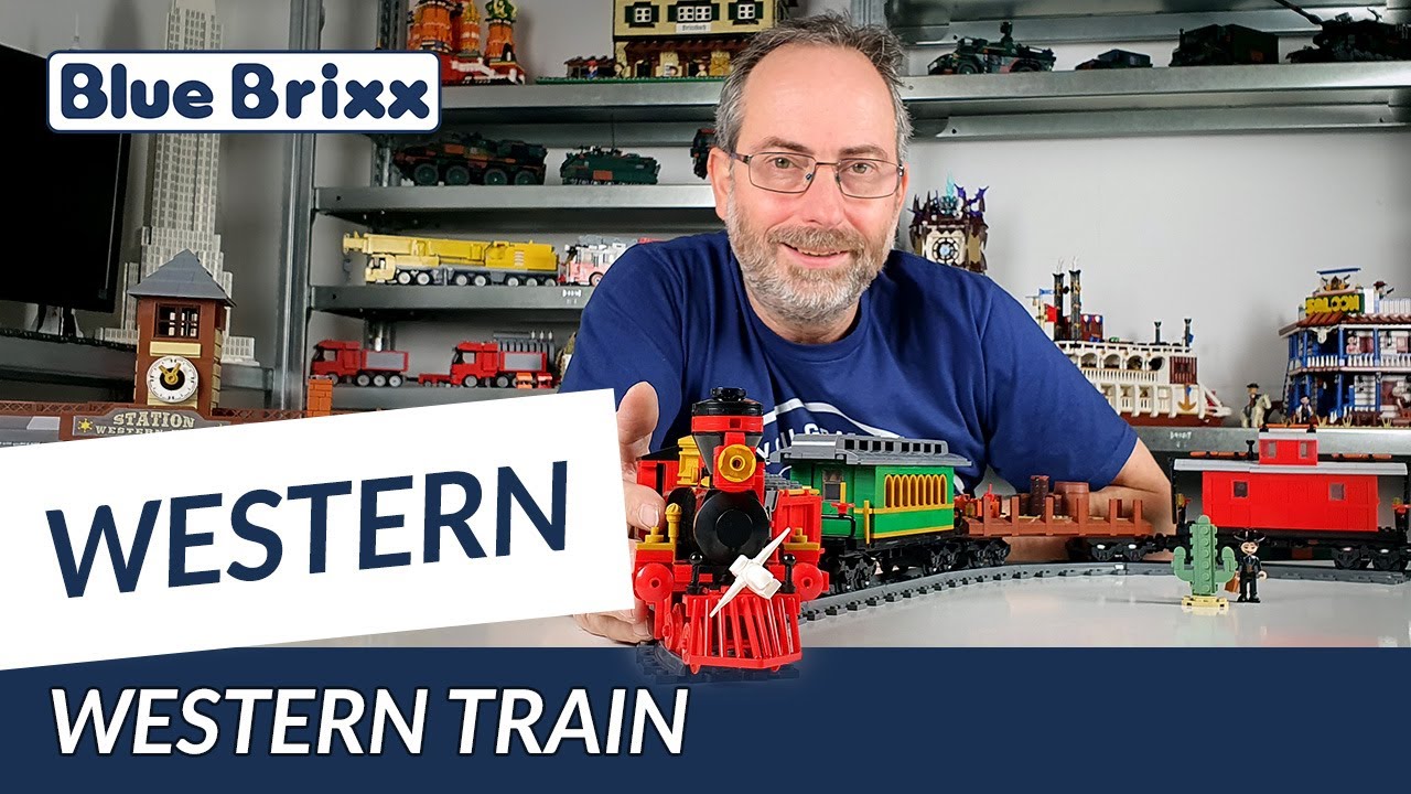 Westernzug von Xingbao for BlueBrixx - auf Schienen durch den Wilden Westen!