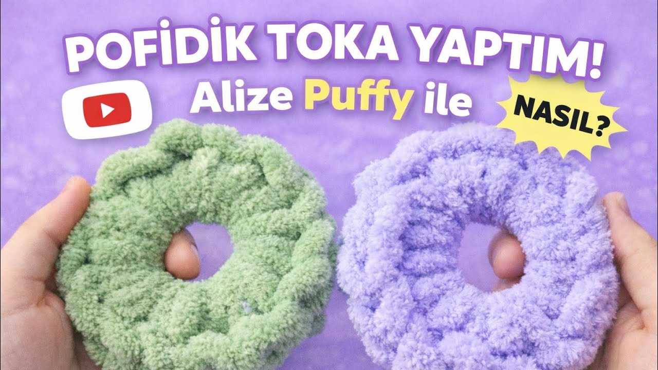 Artan Alize puffy iplerle pofuduk toka yapımı 💖#keşfet #keşfetbeniöneçıkar #keşfetedüş 