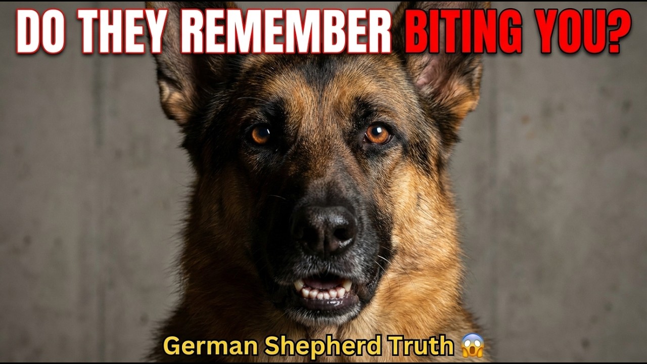 Помнят ли немецкие овчарки, как они вас кусали?