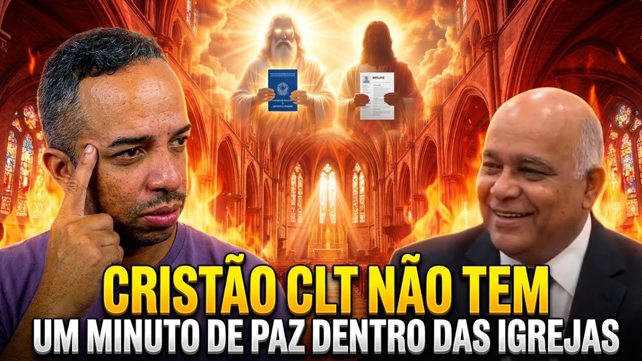 CRISTÃO CLT NÃO TEM UM MINUTO DE PAZ