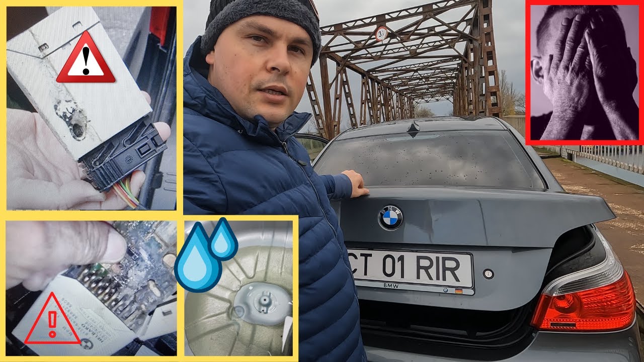 Избегайте распространенной проблемы с BMW E60 (вода в багажнике) портит MPM (Micro Power Module)