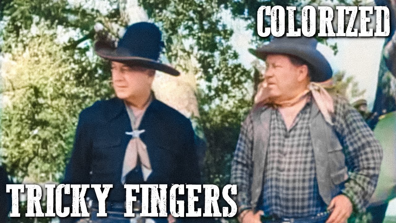 Hopalong Cassidy - Tricky Fingers | EP52 | COLORIZED | Series Finale