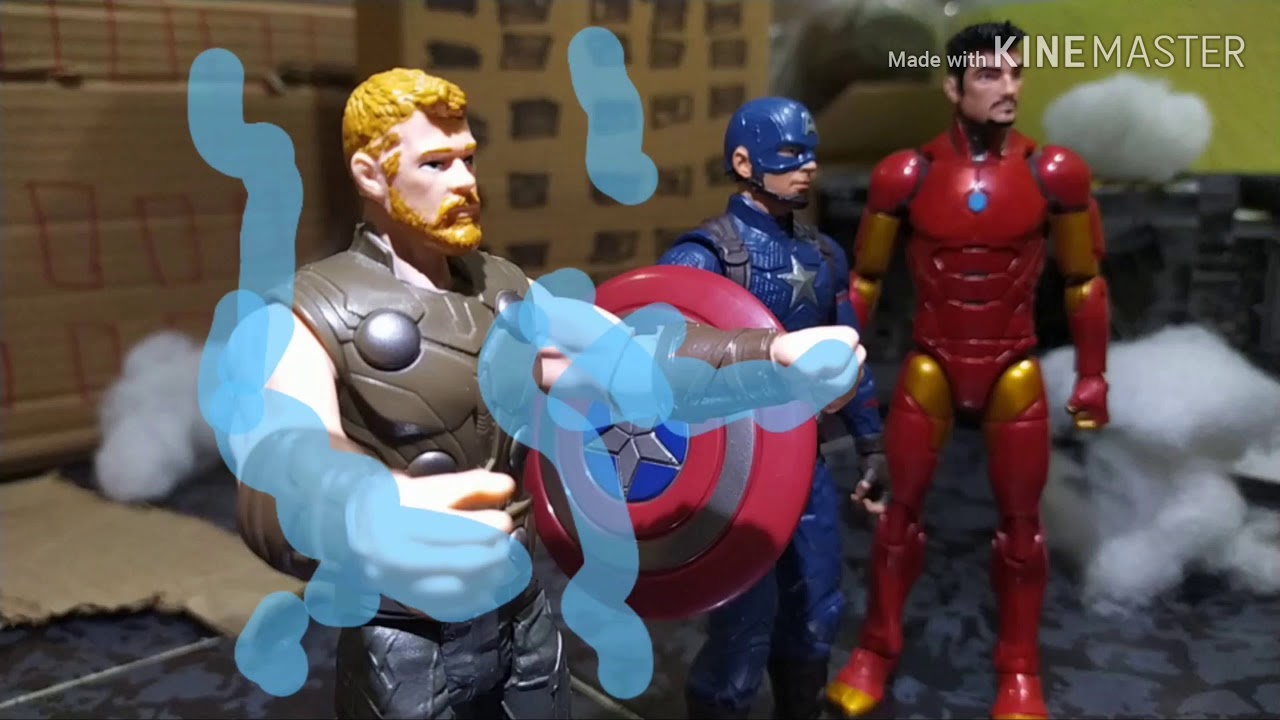 Avengers Endgame (REGRABADA) batalla final stop motion/JSHVERSO