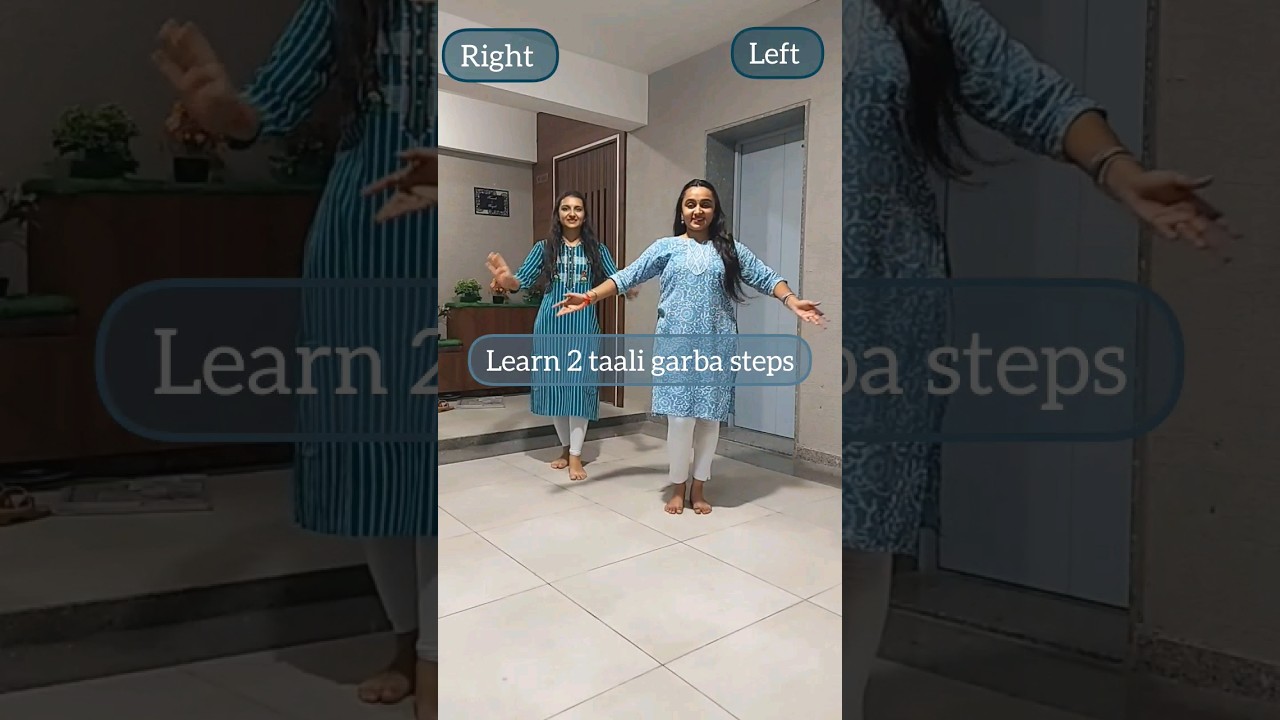Learn 2 Taali Garba Steps | Easy Garba steps | Trending Garba | Navratri 2023 