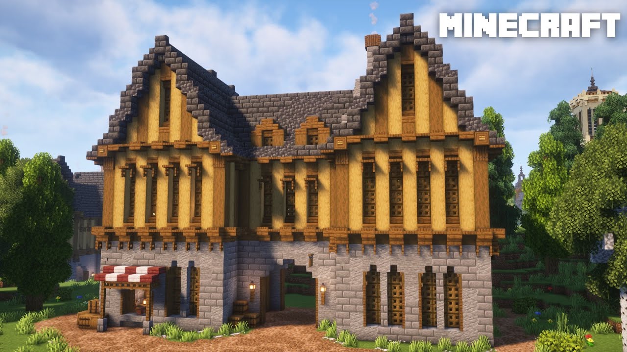 Minecraft: How to build a Medieval Villager House | Minecraft Tutorial