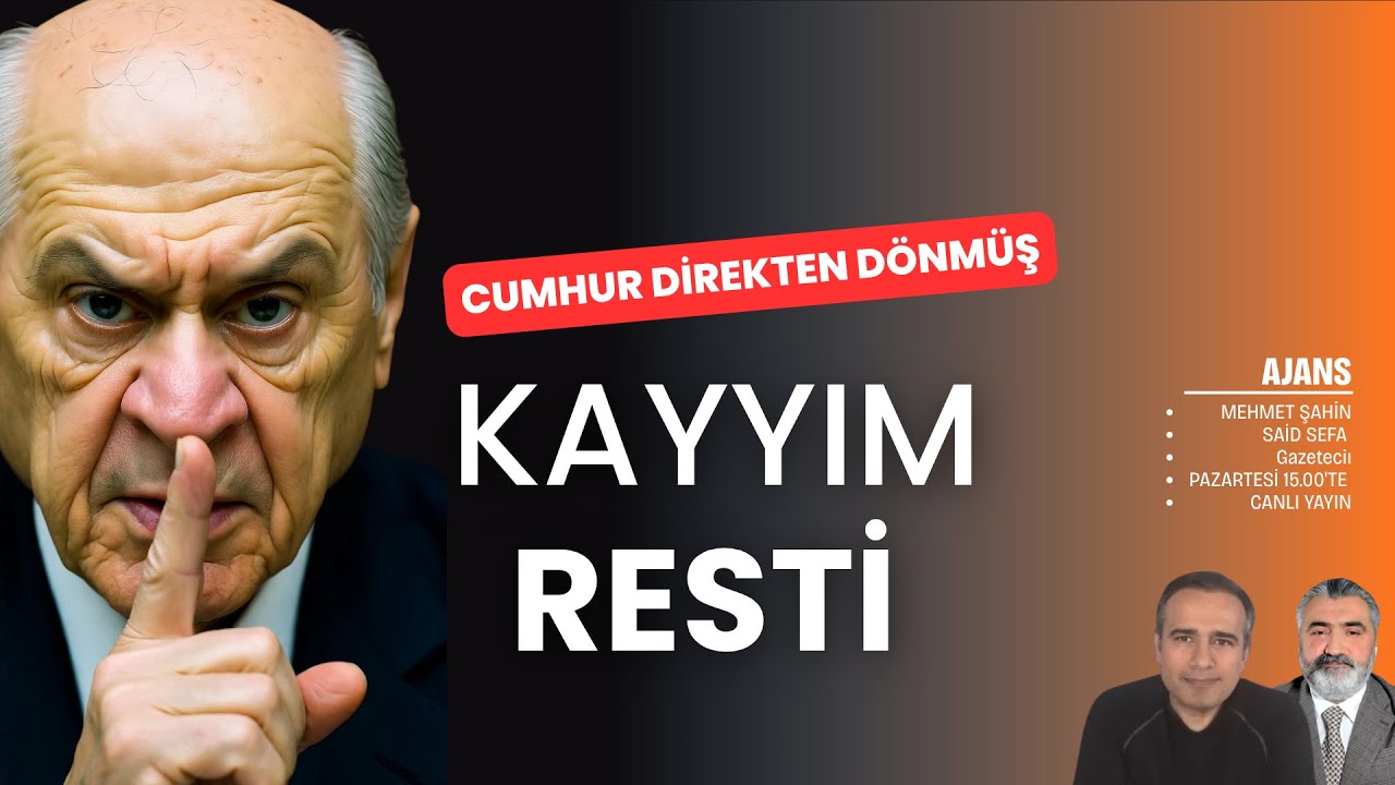 Bah&ccedil;eli resti &ccedil;ekmiş; kayyım bitmiş | Said Sefa, Ajans