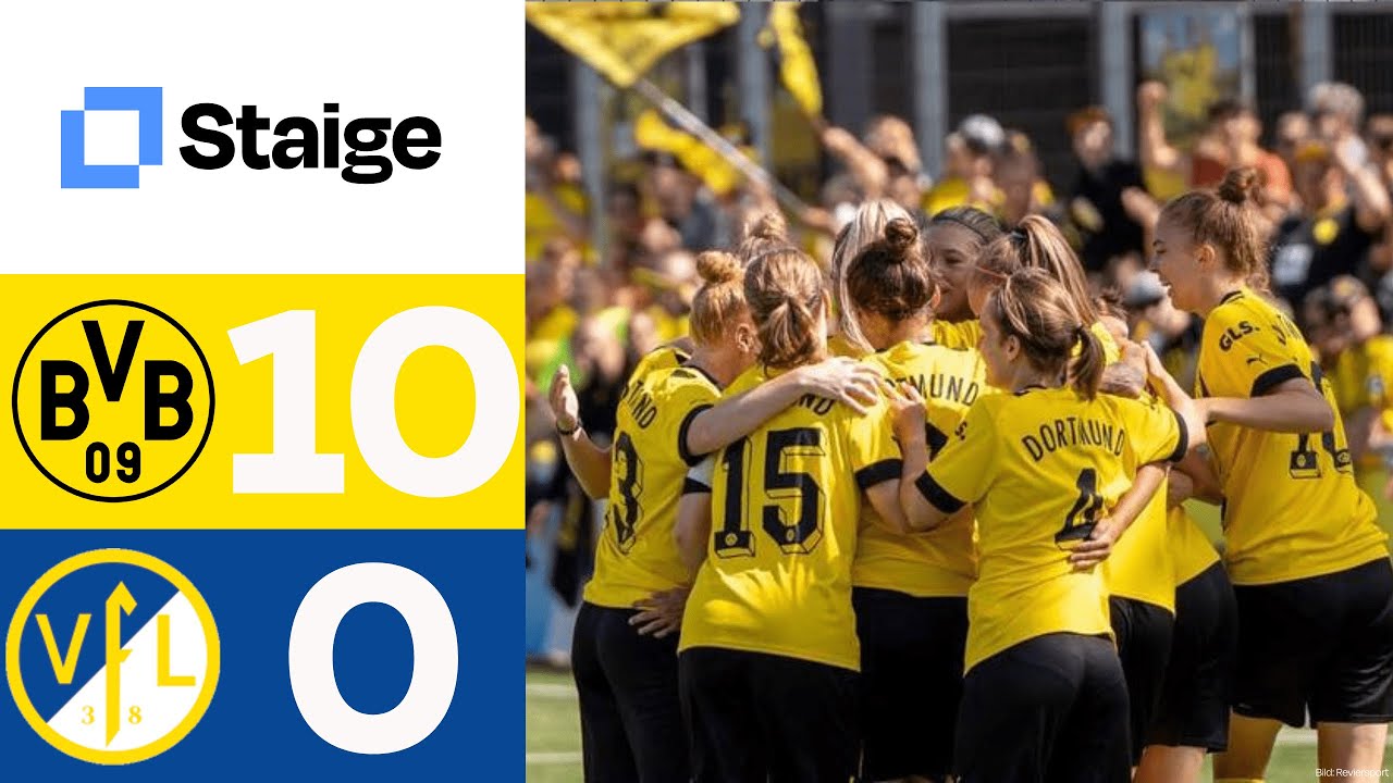 Schützenfest! Die Frauenmannschaft des BVB schießt die Frauen des VfL Senden ab.