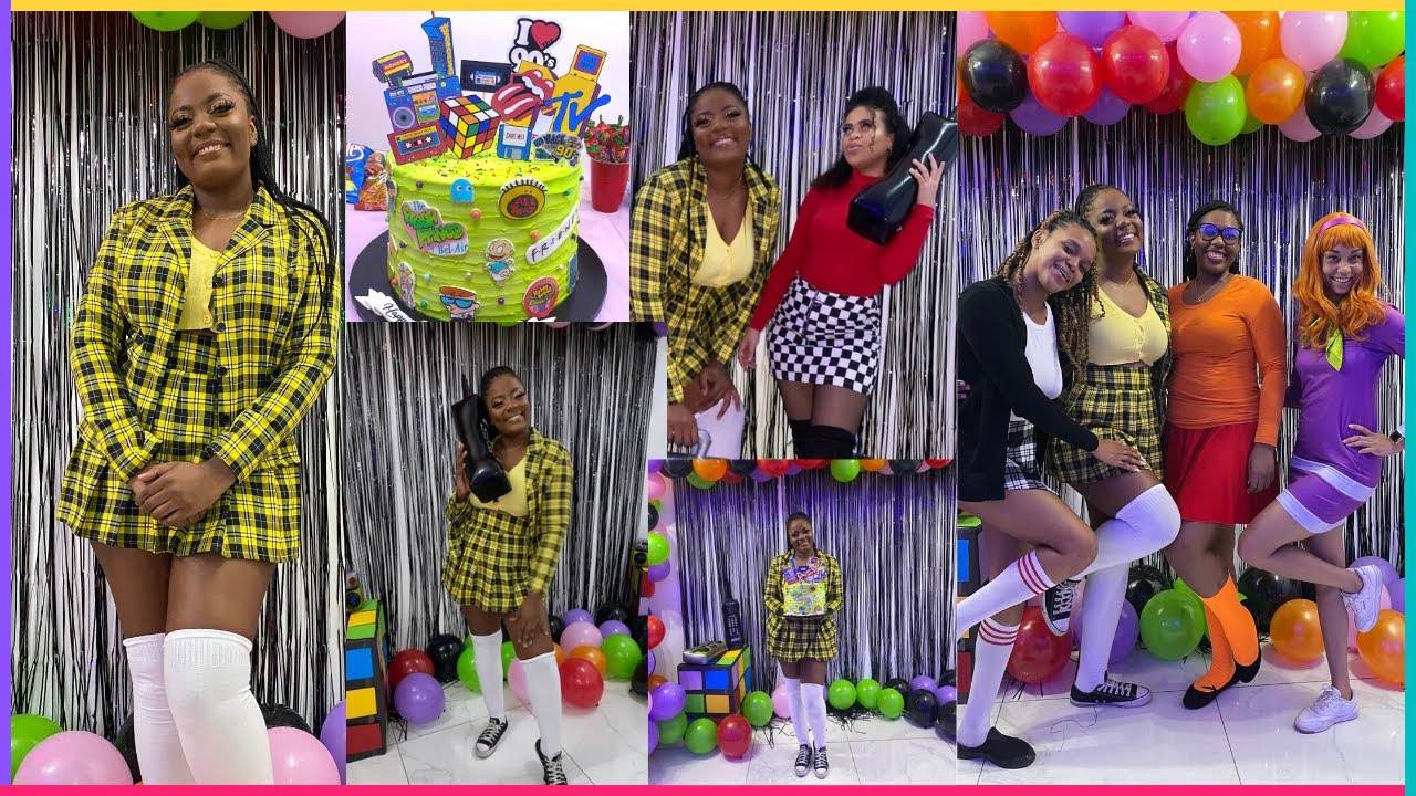 I HAD A 90s THEMED BIRTHDAY PARTY!