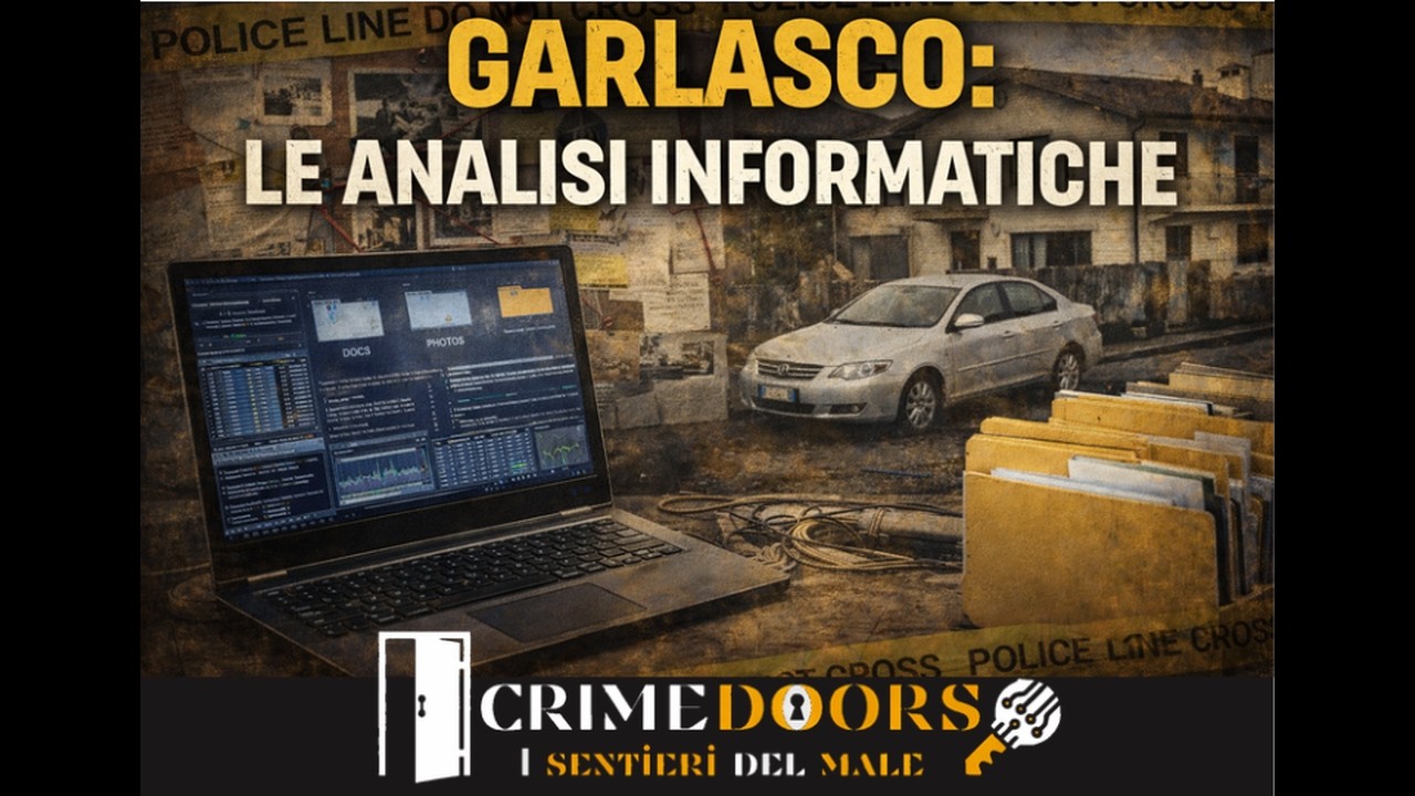 CRIMEDOORS - #GARLASCO: LE ANALISI INFORMATICHE