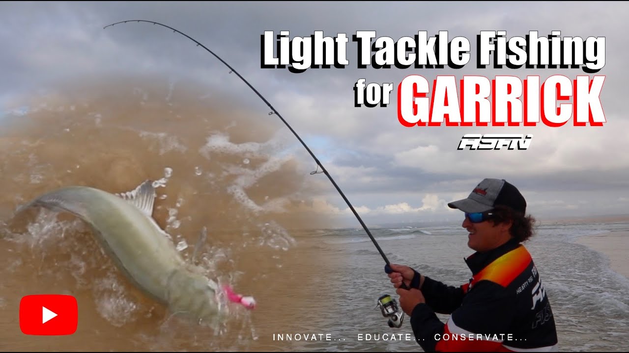 Light Tackle Fishing for Garrick / Leervis at Gamtoos