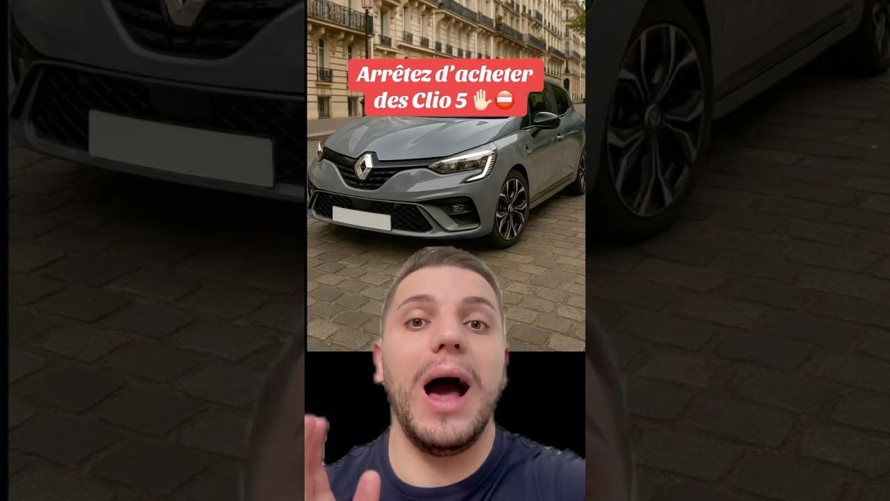 Arr&ecirc;tez d&rsquo;acheter des Clio 5 ⛔️ #auto #automobile #renault #clio