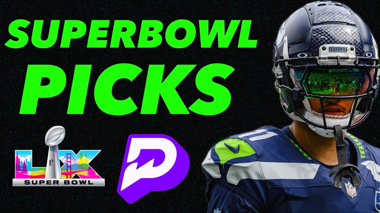 PRIZEPICKS NFL SUPER BOWL 2/8/26 - 4 FREE PICKS!!!  (27X PAYOUT!!!) - BEST PLAYER PROPS - LONGSHOT