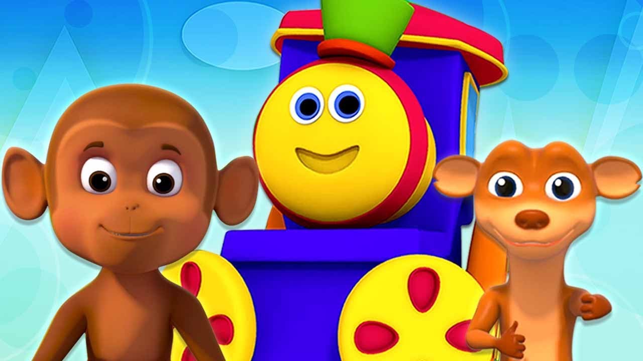 ป๊อปไปพังพอน | เด็กบ๊องสำหรับเด็ก | เพลงบ๊อบรถไฟสำหรับเด็ก | Pop Goes The Weasel | Nursery Rhymes