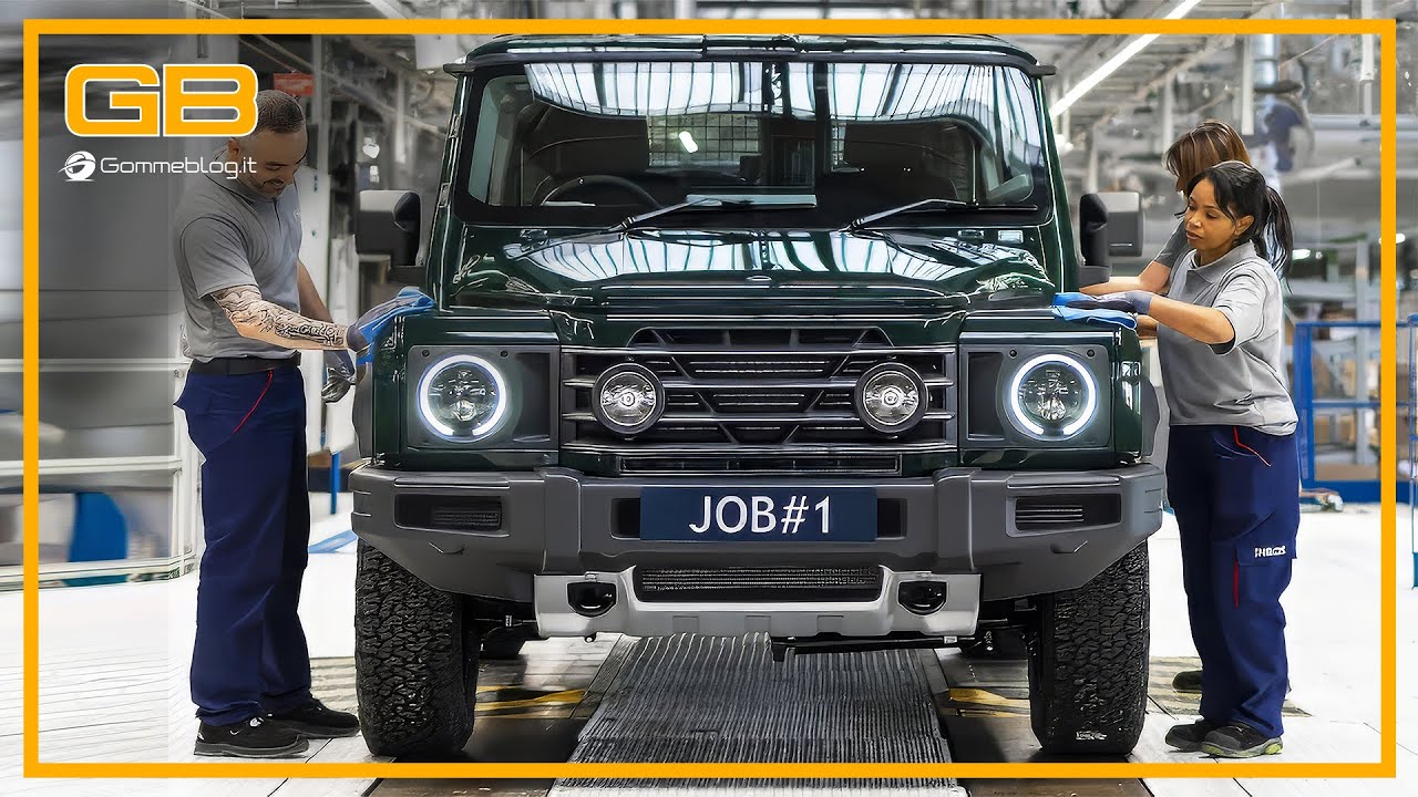 INEOS Grenadier PRODUCTION: Внутри завода 4x4
