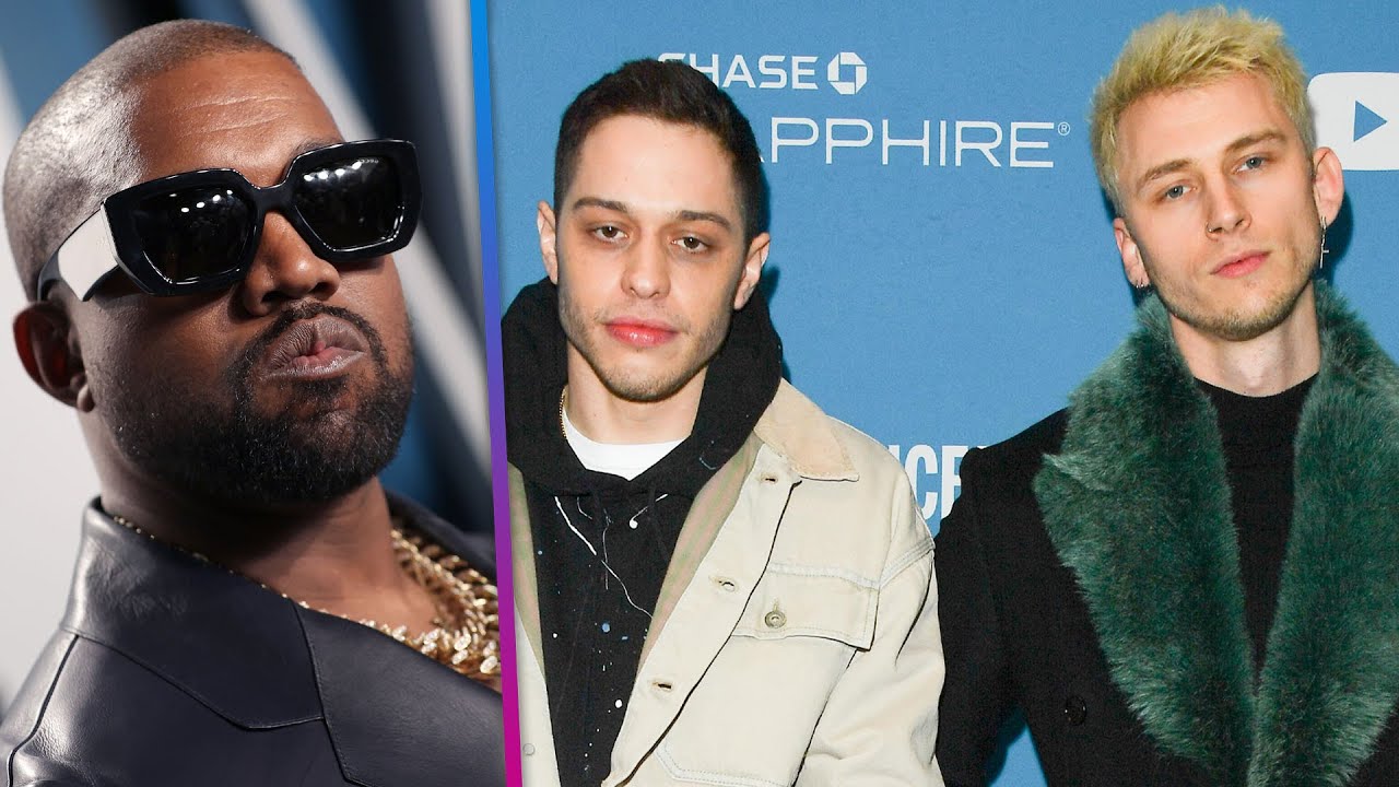 Machine Gun Kelly REACTS to Kanye West and Pete Davidson Drama