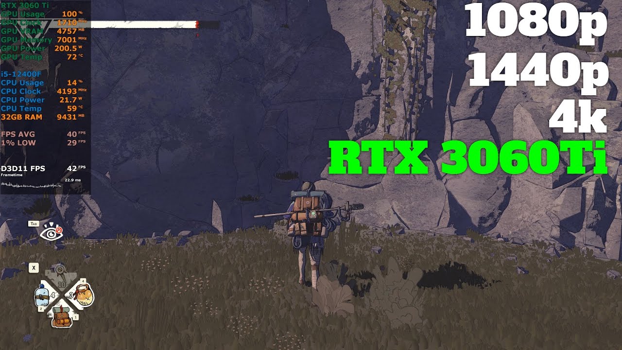 Cairn | RTX 3060 Ti | 1080p , 1440p , 4k