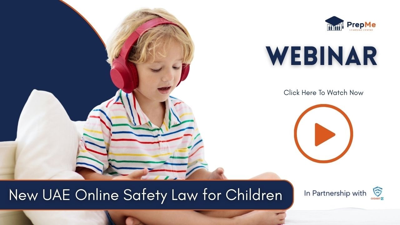 PrepMe Online Safety - New UAE law Webinar