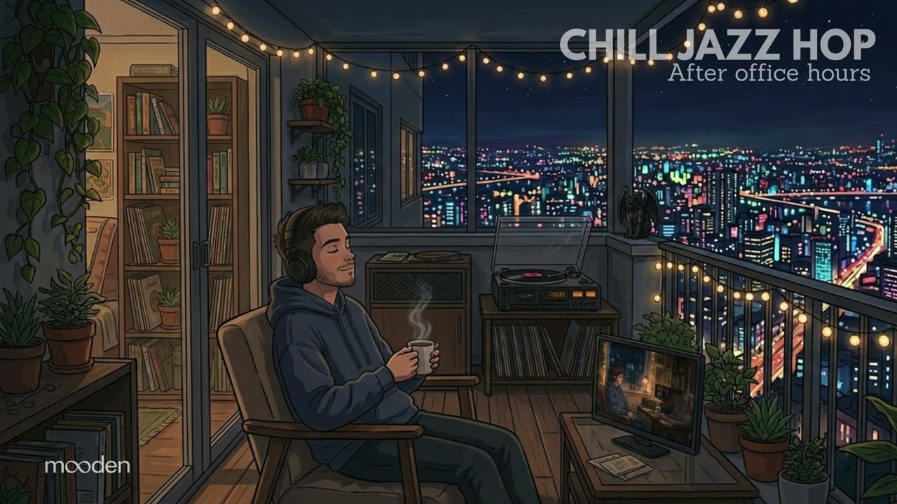 Chill Jazz Hop for Relax After Office Hours (Lofi with gentle vocal) vol.2