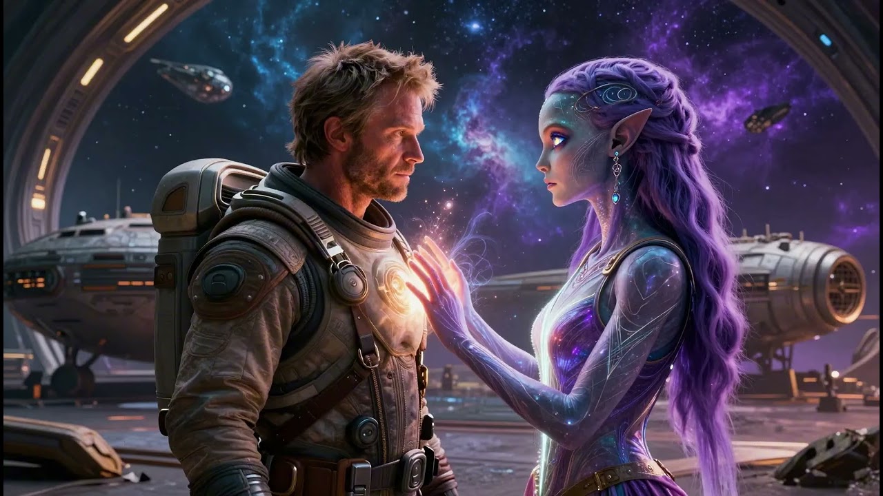 He Never Asked for Payment for Rescuing the Alien Princess—But She Gave Yet Her Gift