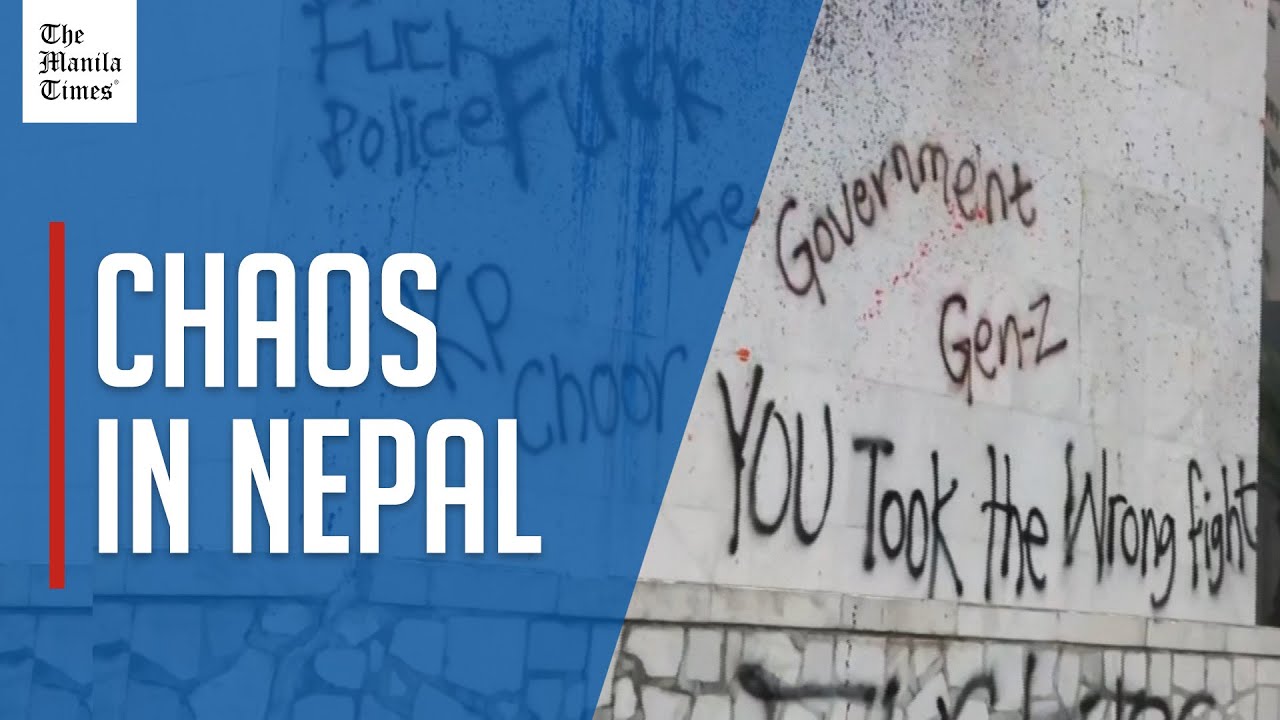 Protesters set Nepal parliament building on fire