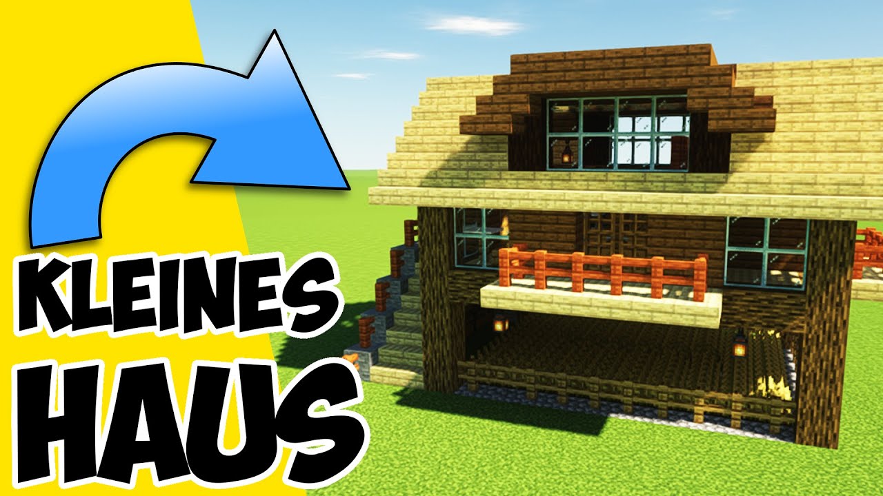Kleines Starter Haus Minecraft | wie baut man was in Minecraft | Minecraft Starter Haus bauen