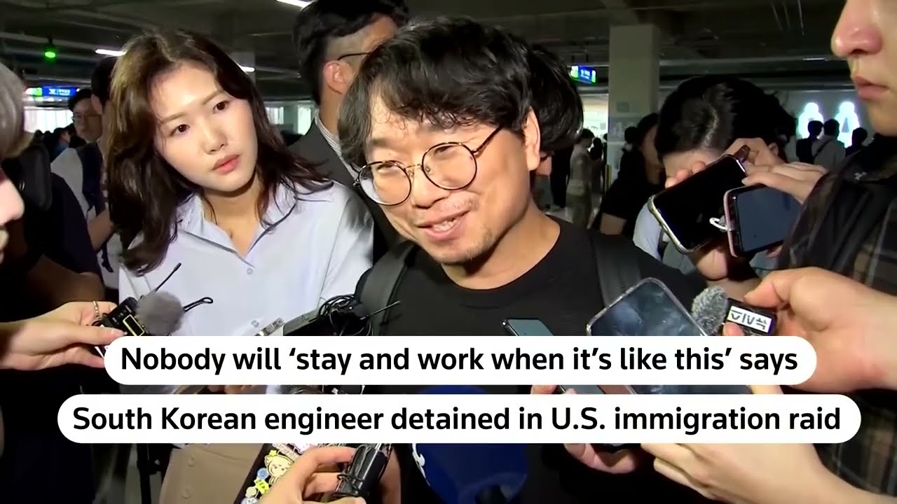 South Korean worker detained in US asks why he'd want to go back - News