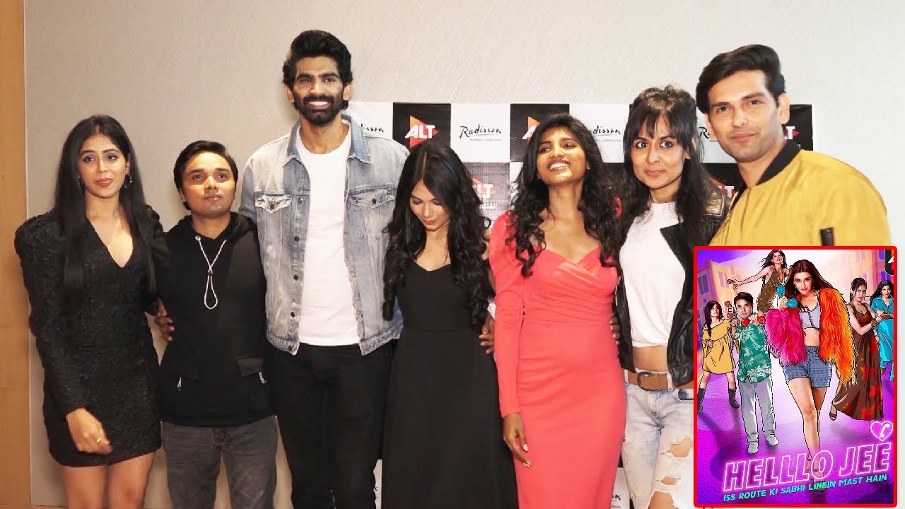 Helllo Jee Web Series Team | Nyra Banerjee​,Kalyani Chaitanya​,Akshaya Shetty​,Mishthi Tyagi​,Rahul