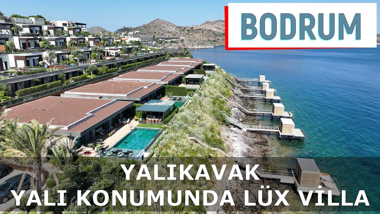 Bodrum Yalıkavak Denize Sıfır Yalı Konumunda Villa, Bodrum Tilkicik Koyu