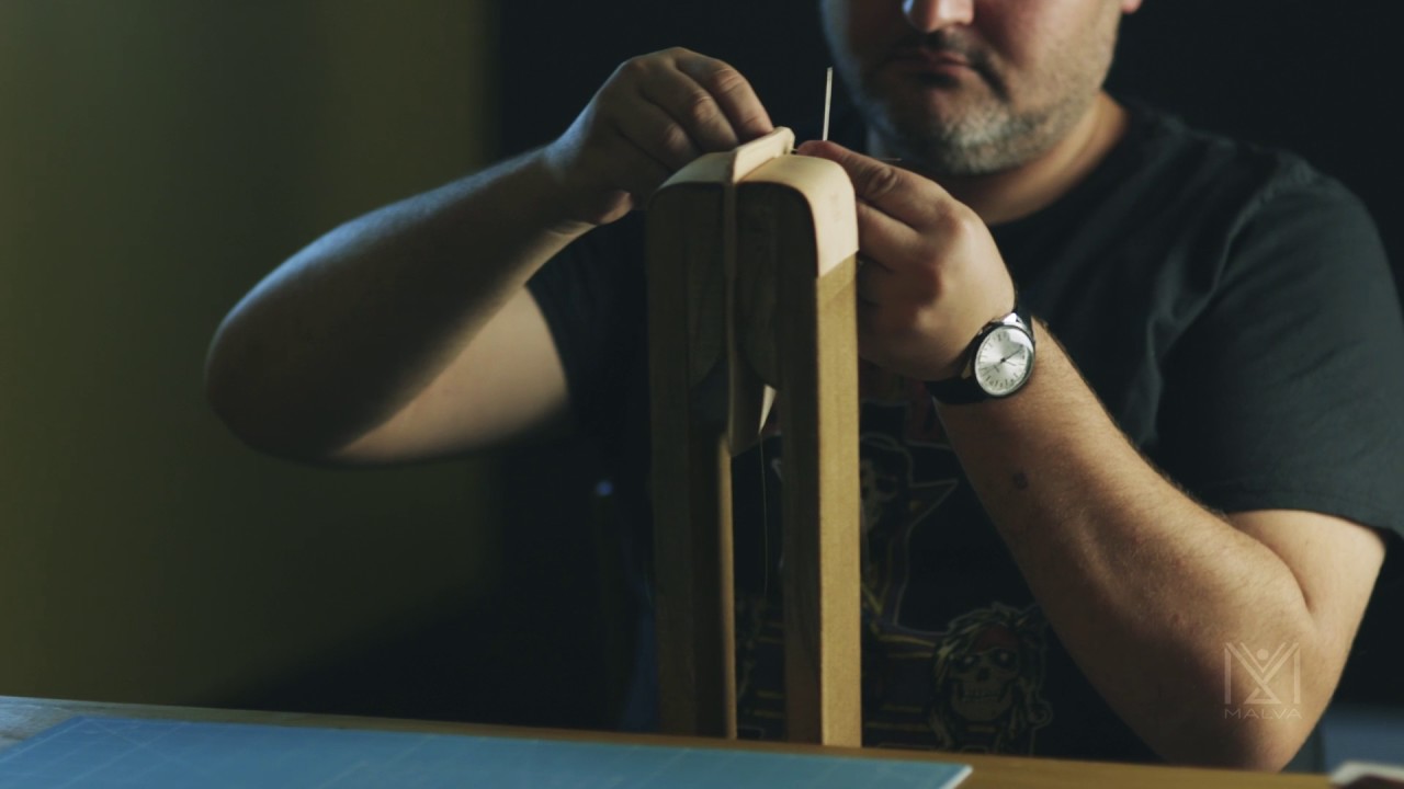 Malva Leather.Cum se face un portofel din piele tăbăcită vegetal.