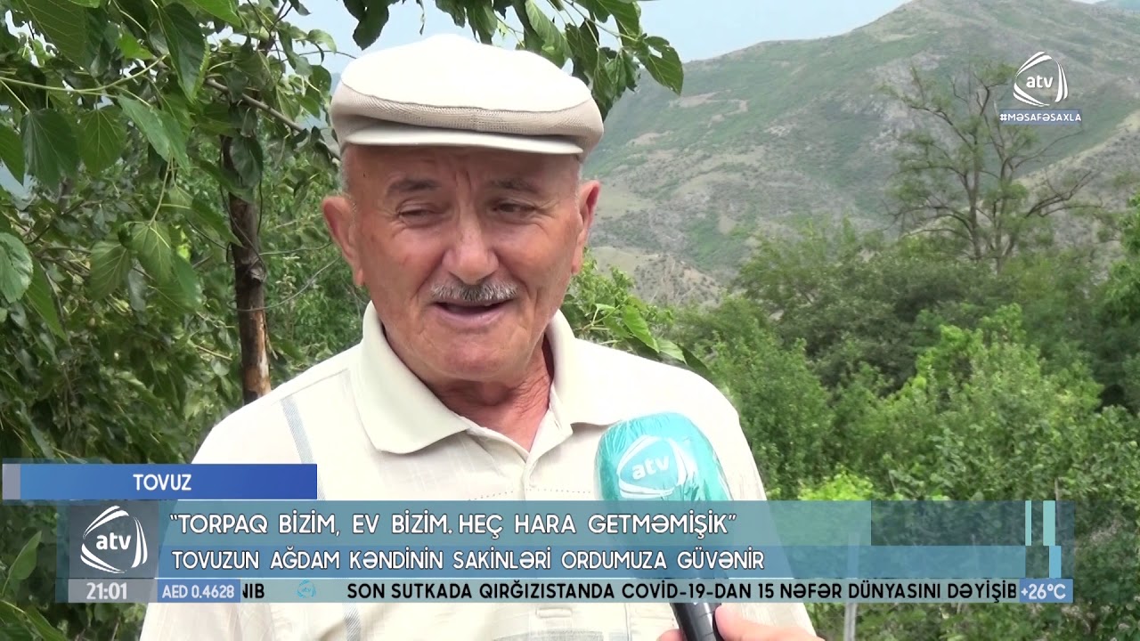 Tovuzun Ağdam kəndinin sakinləri ordumuza güvənir