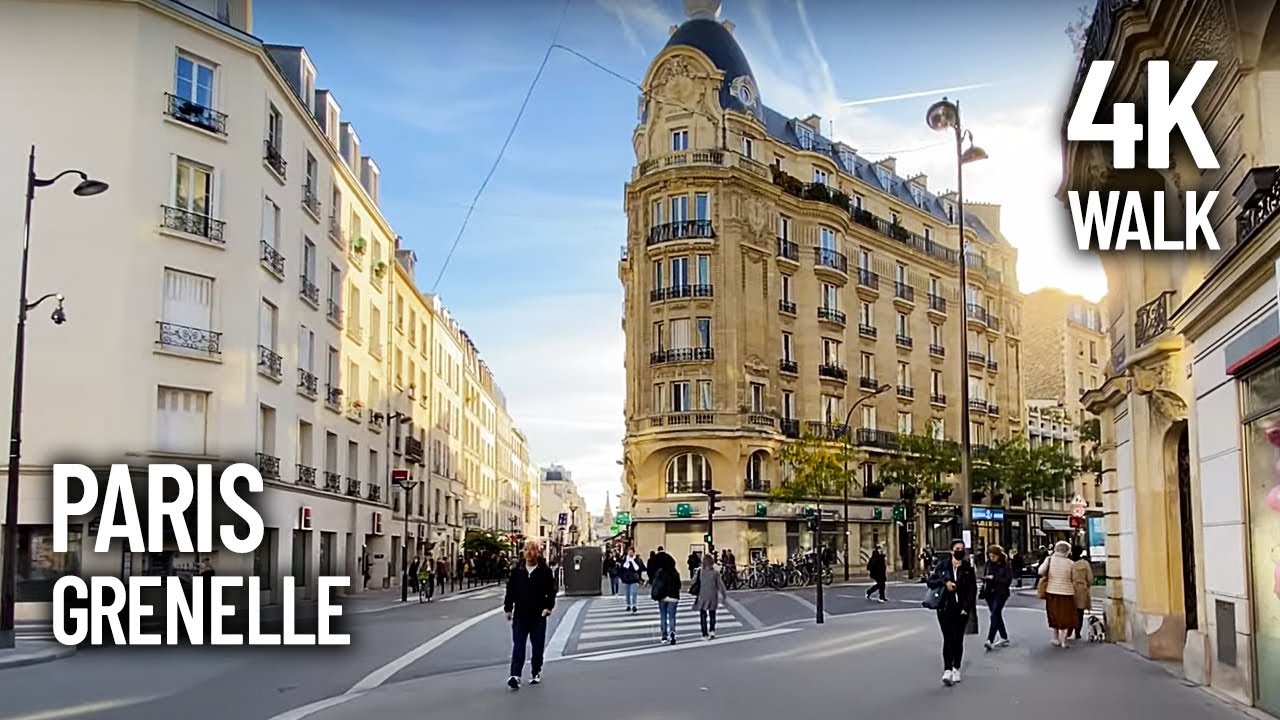 PARIS Grenelle Neighborhood Tour - 7th Arrondissement (2021)