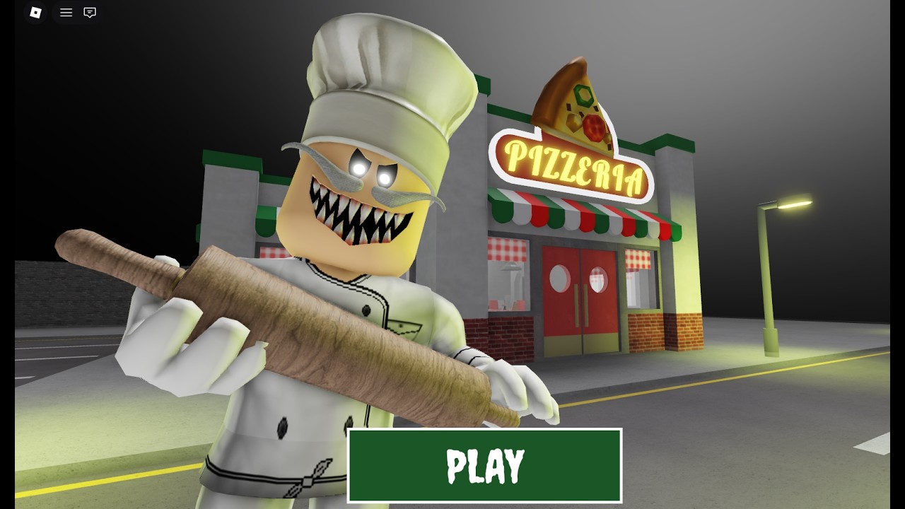 PAPA PIZZA PRISON CELL RUN OBBY ROBLOX