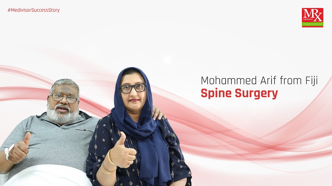 Mohammed Arif from Fiji - Spine Surgery