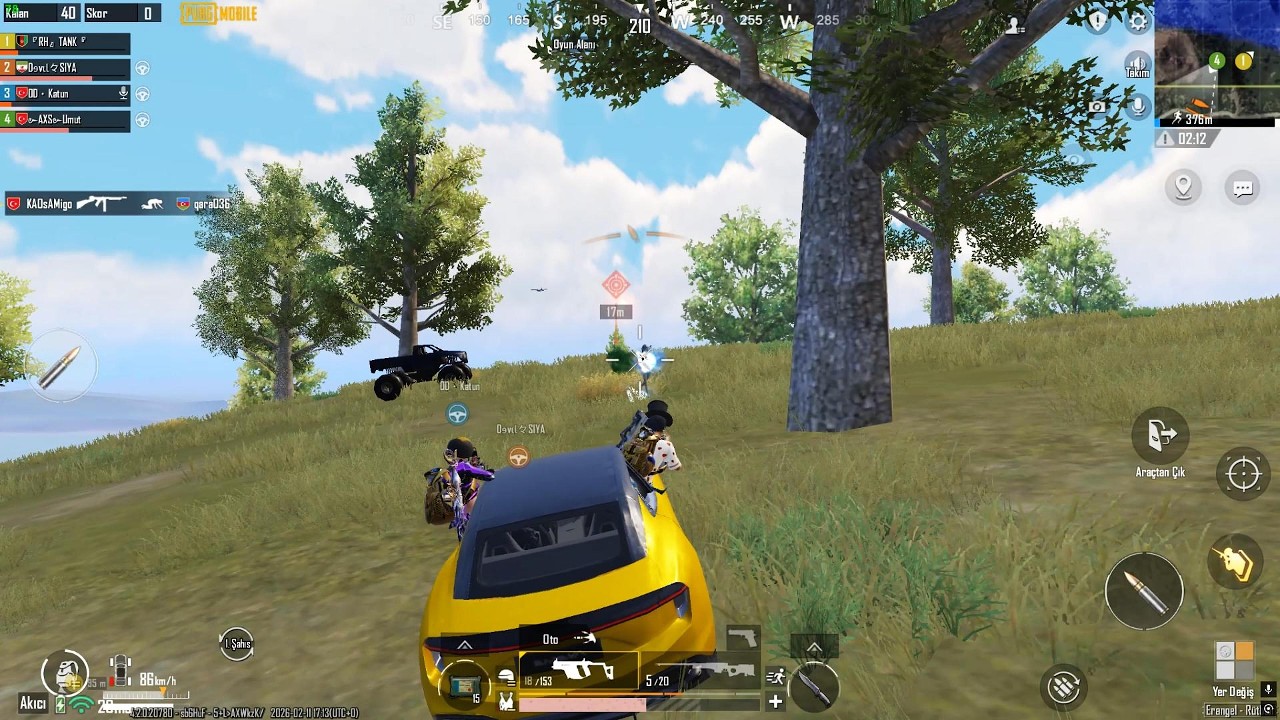AYAKLARIN GÖZÜKÜYOR KANKA I PUBG MOBİLE I