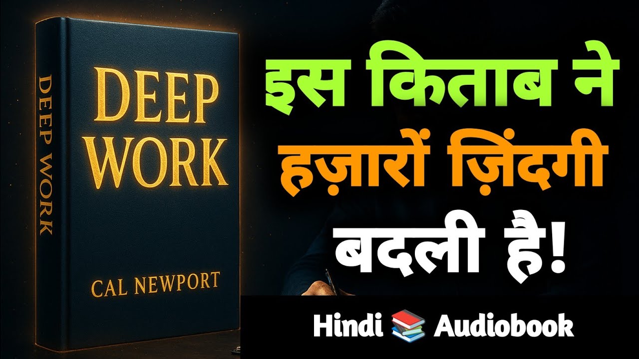 Deep Work | फोकस की ताकत से ज़िंदगी बदलो | Audiobook summary in Hindi 